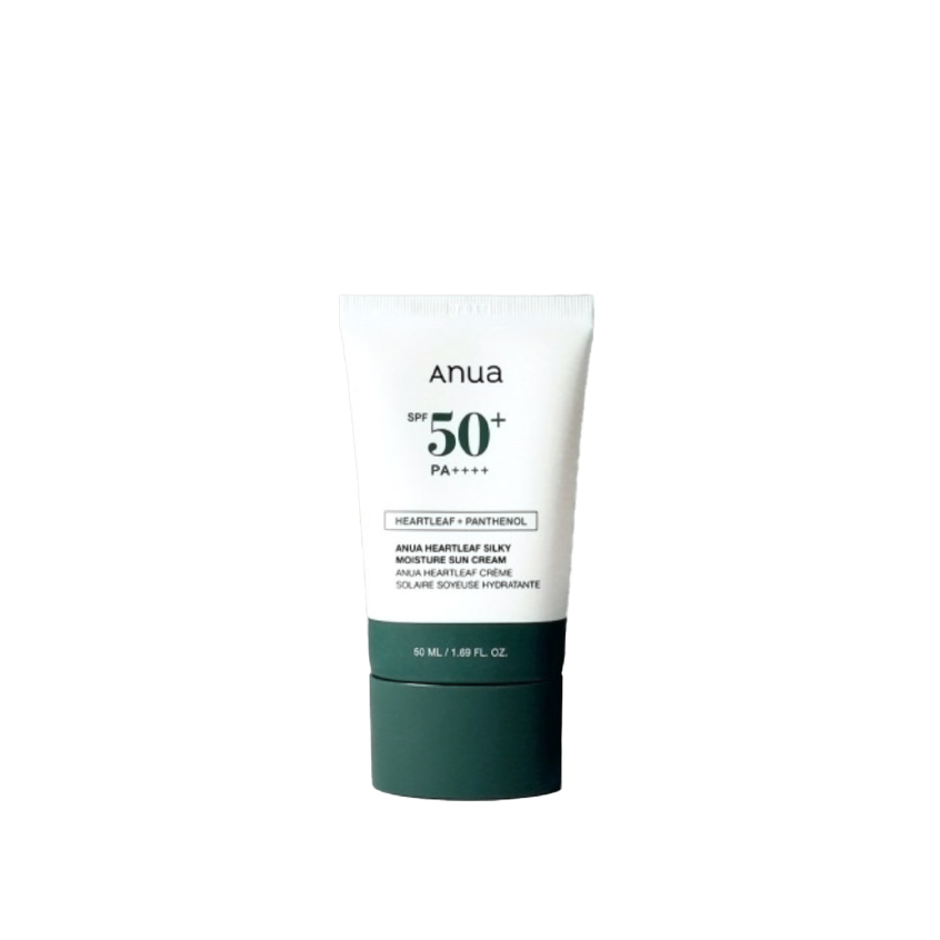 ANUA Heartleaf Silky Moisture Suncream 50ml