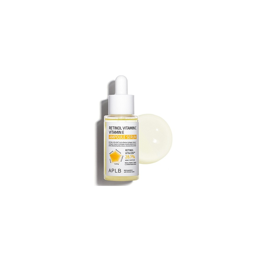 APLB Retinol Vitamin C Vitamin E Ampoule Serum 40ml